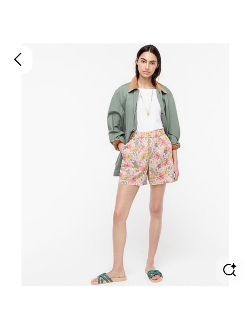 NWT J. CREW LIBERTY CAMP PULL ON SHORTS~XS - Picture 2 of 10